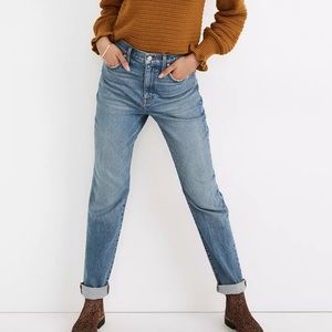 MADEWELL The High-Rise Slim Boyjean Size 33P EUC